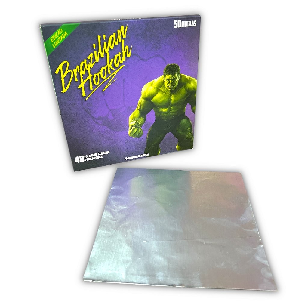 Alumínio Brazilian Hulk 40 Folhas – Resistência e Praticidade