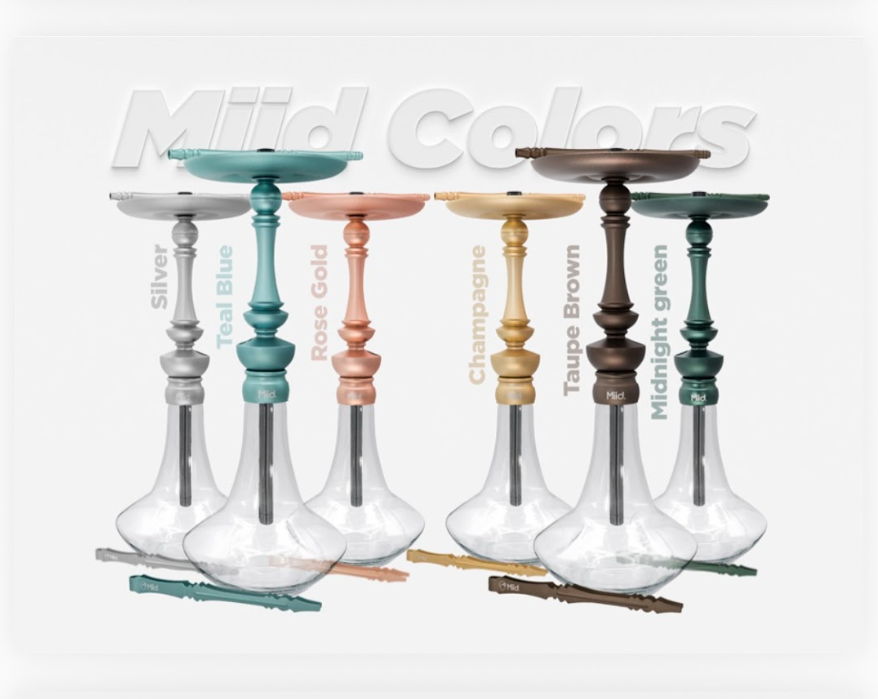 Narguile Sultan Miid Colors – Estilo e Performance em Cores Vibrantes