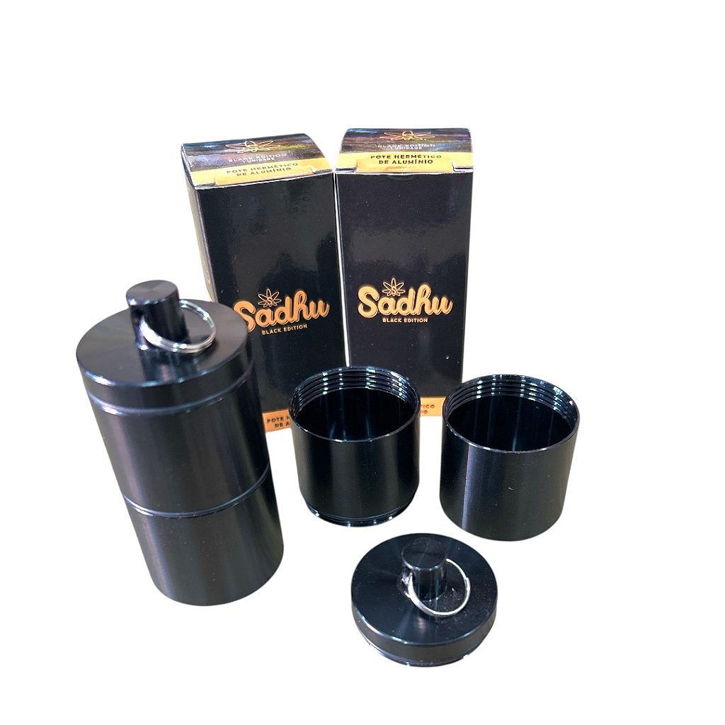 Pote Hermético Sadhu 30ml 2 Partes – Vedação Total e Espaço Duplo