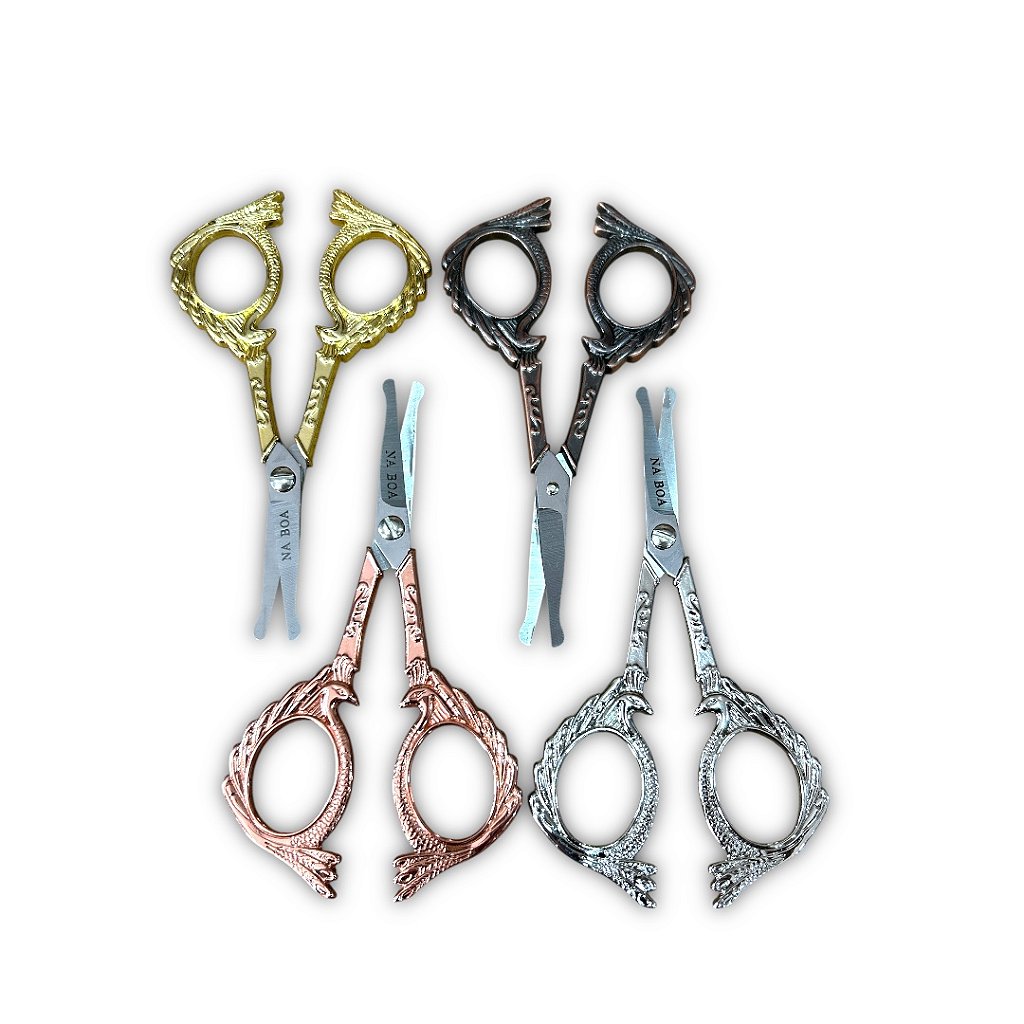 Tesoura Na Boa Ornamental – Precisão e Estilo no Corte