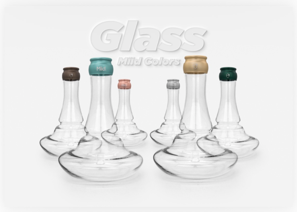 Vaso Miid Colors – Estilo e Estabilidade para Narguile