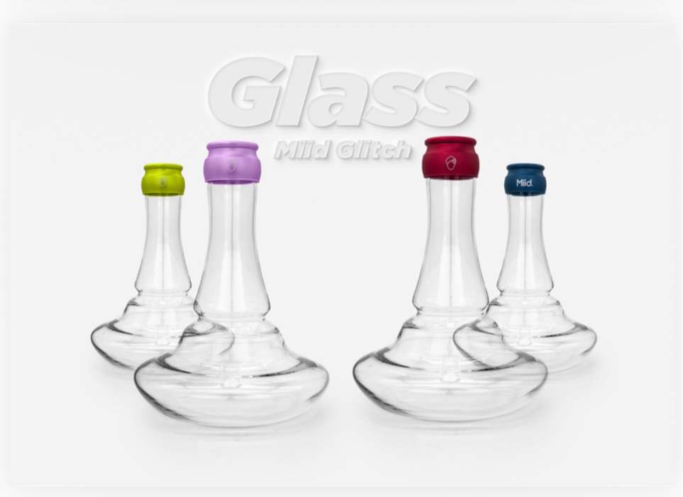 Vaso Miid Glitch – Estilo Moderno e Inovador para Narguile