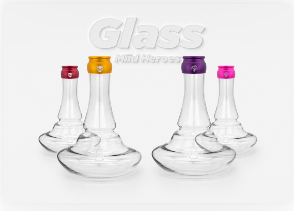 Vaso Miid Heróis – Design Exclusivo para Fãs de Narguile