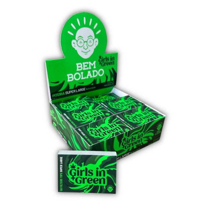 Piteira Bem Bolado Girls Verde Super Large – Sabor e Estilo